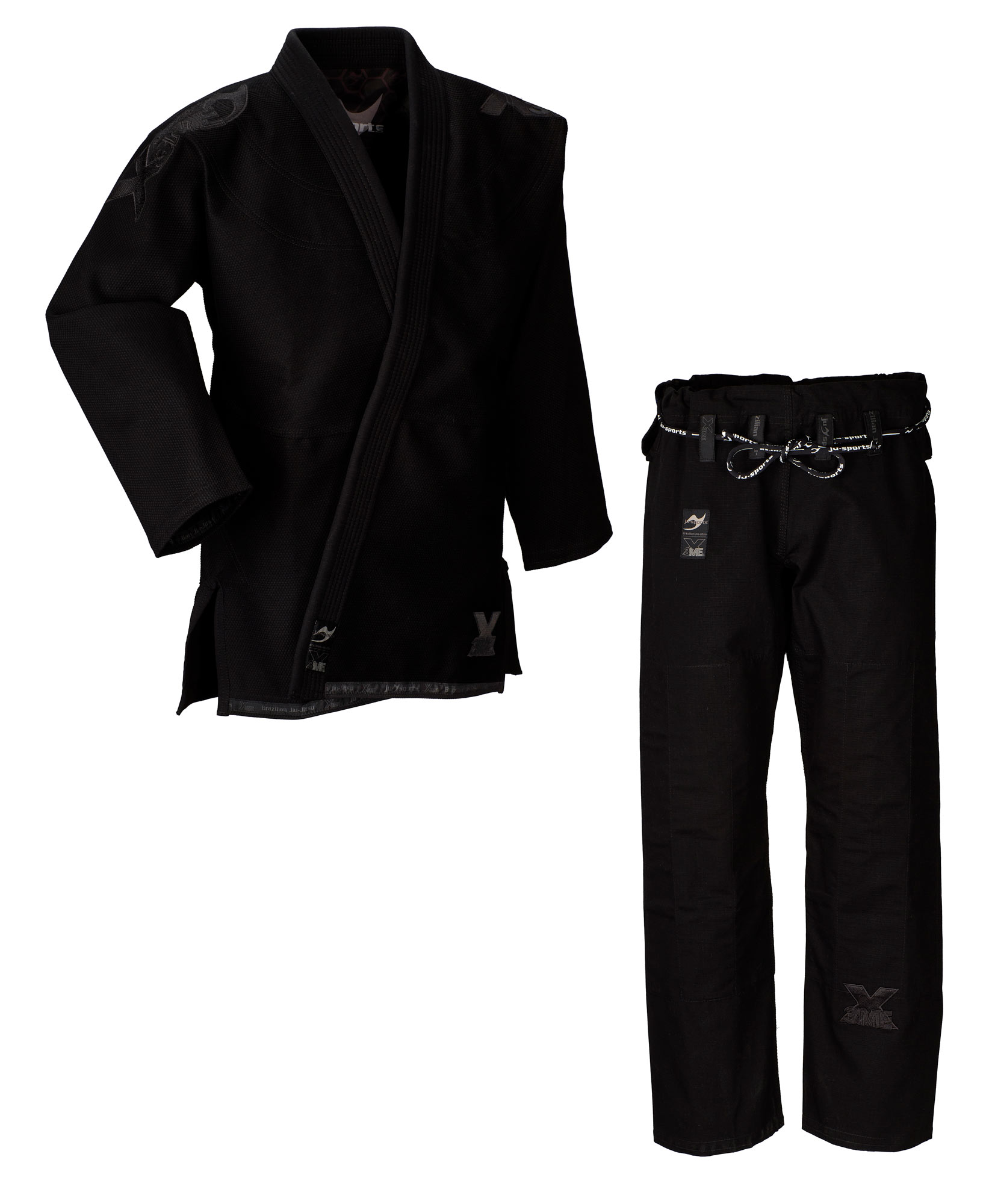 BJJ-Anzug EXTREME Black/Black 2.0