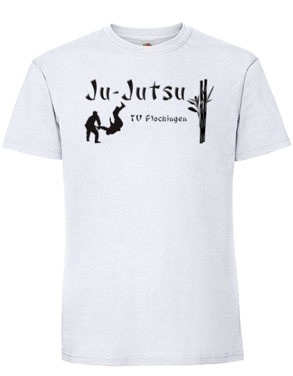 Ringspun Premium T weiß, F185, TV Plochingen Ju-Jutsu