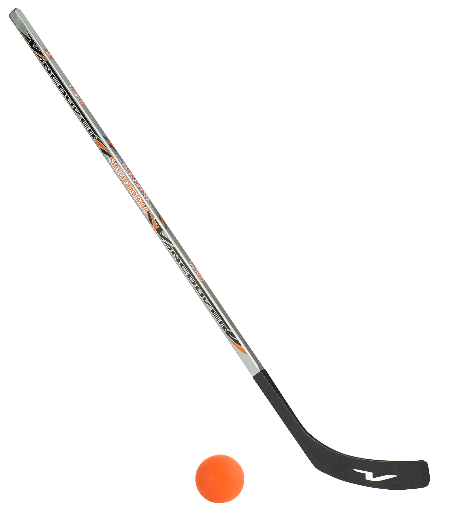 Vancouver Streethockeyschläger 125 cm, Junior plus 1 Hockey-Ball