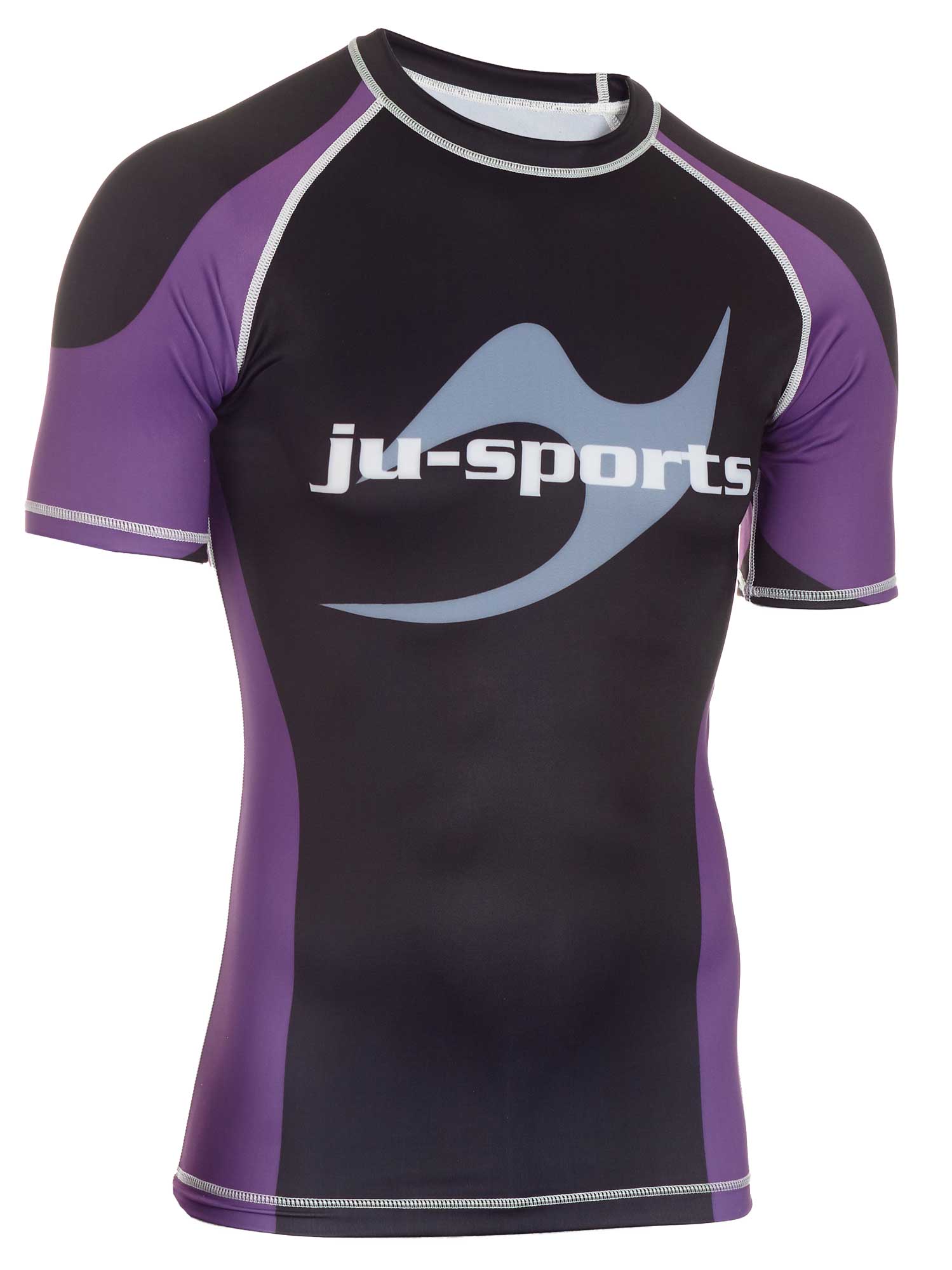 Rank Rashguard Pro kurzarm lila