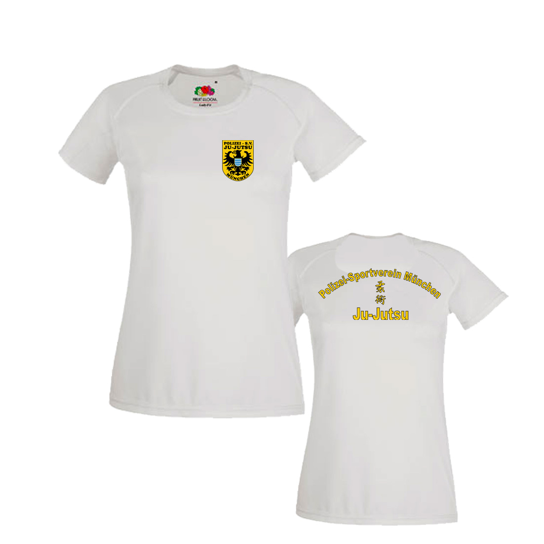 Polizei SV München Damen Funktionsshirt RY0408 weiss