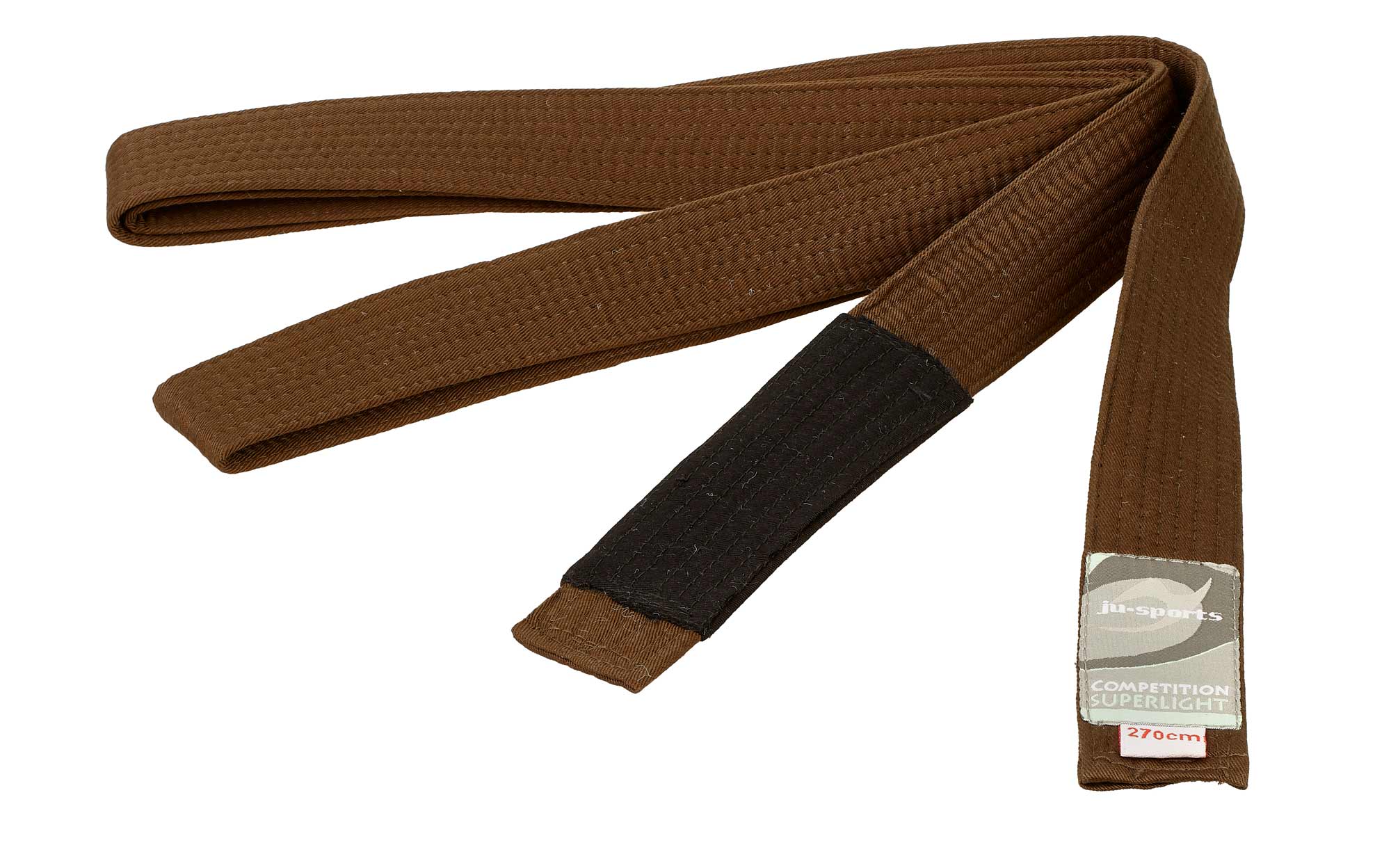 Ju-Sports BJJ Gürtel Competition superlight braun 270 cm