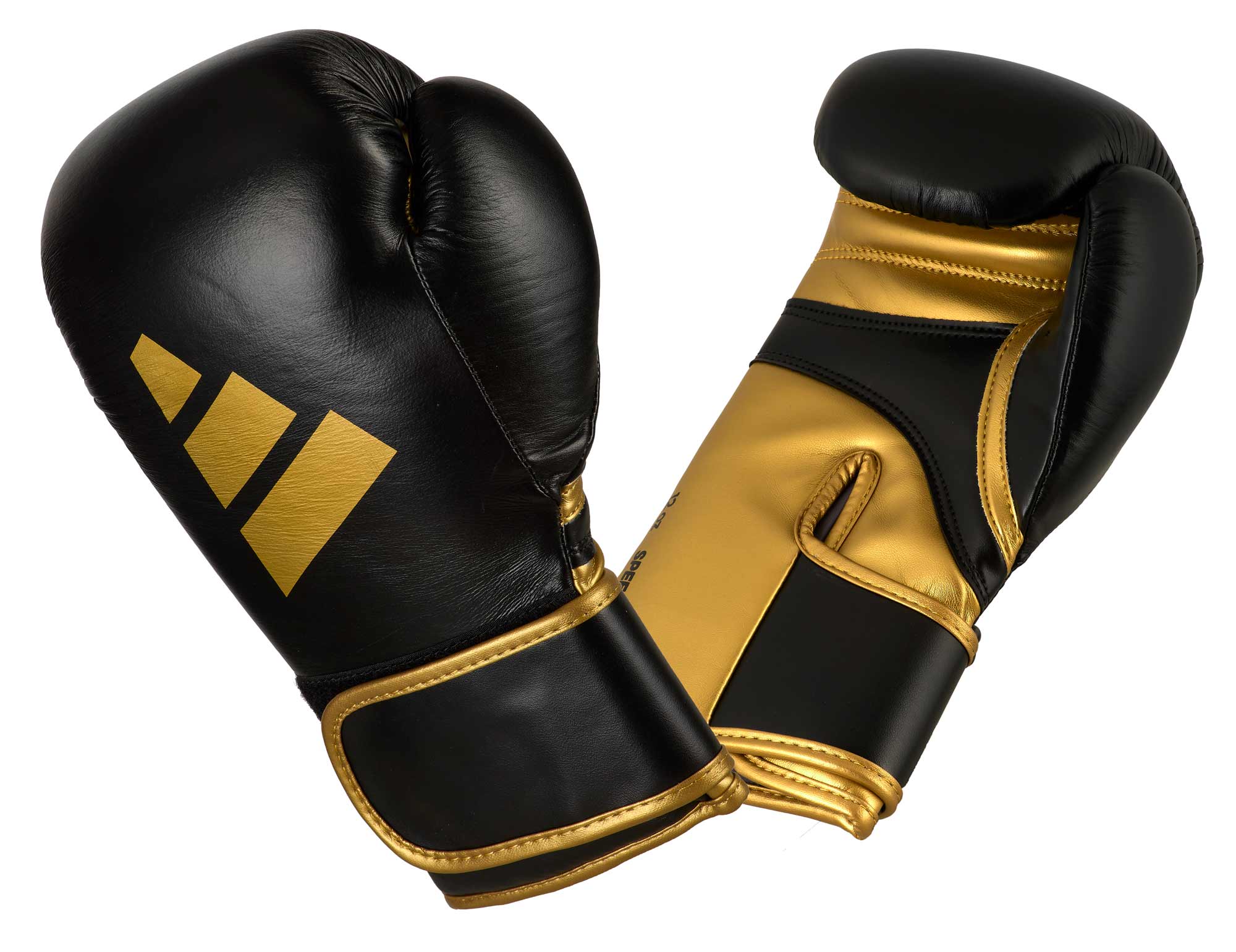 adidas Wettkampfhandschuh Speed 165 black/gold, adiSBG165