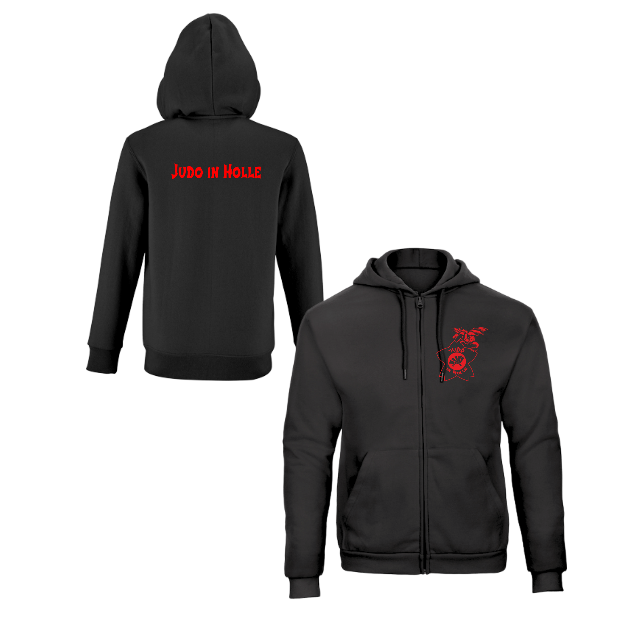 Judo in Holle - Team Zip Hoodie