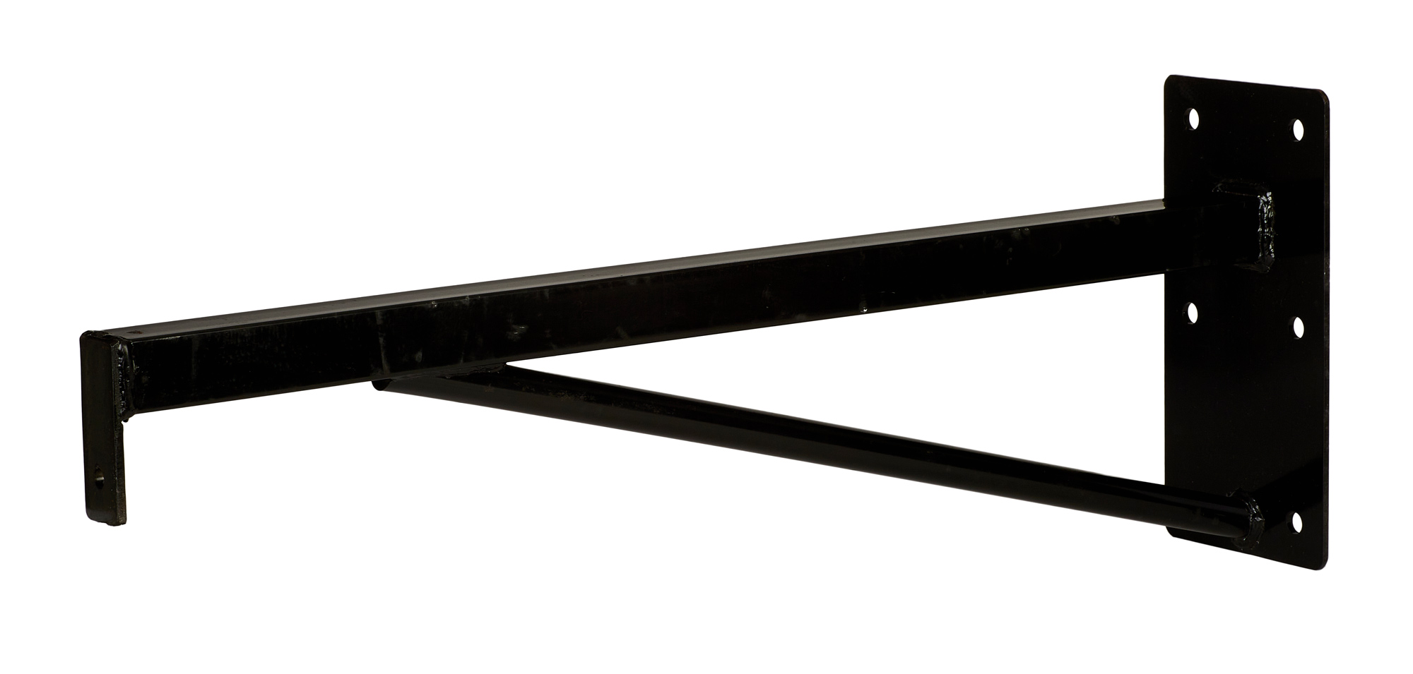 Sandsack-Wandhalterung Stahl schwarz groß, 80 cm