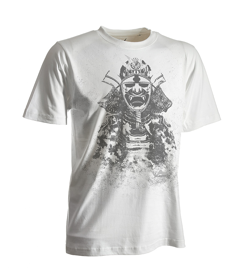 Dark-Line T-Shirt Kabuto weiß