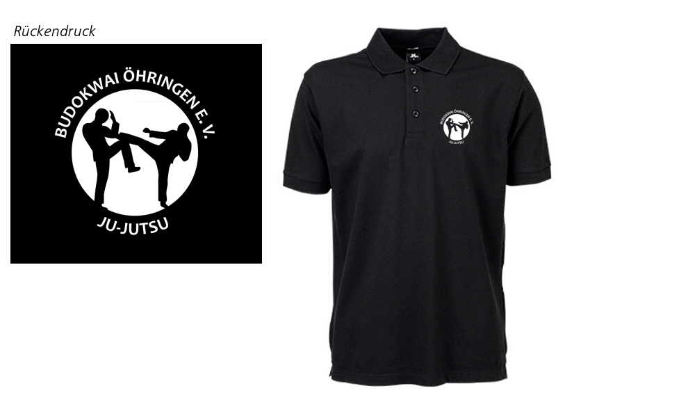 Men´s Luxury Stretch Polo Budokwai Öhringen Vereinsedition