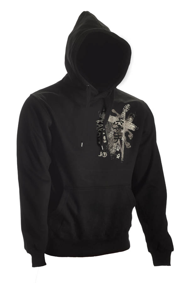 Karate Hoodie Trace schwarz