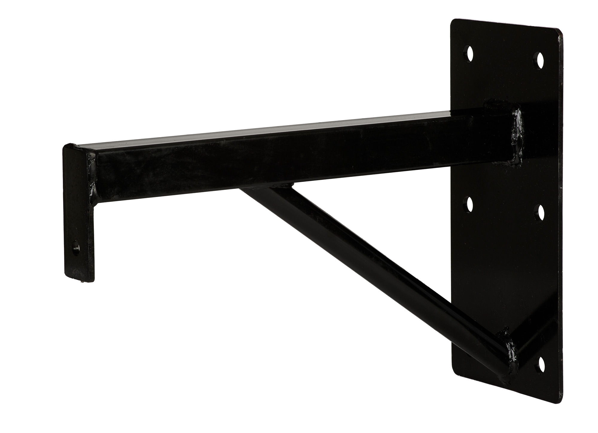 Sandsack-Wandhalterung Stahl schwarz klein, 40 cm